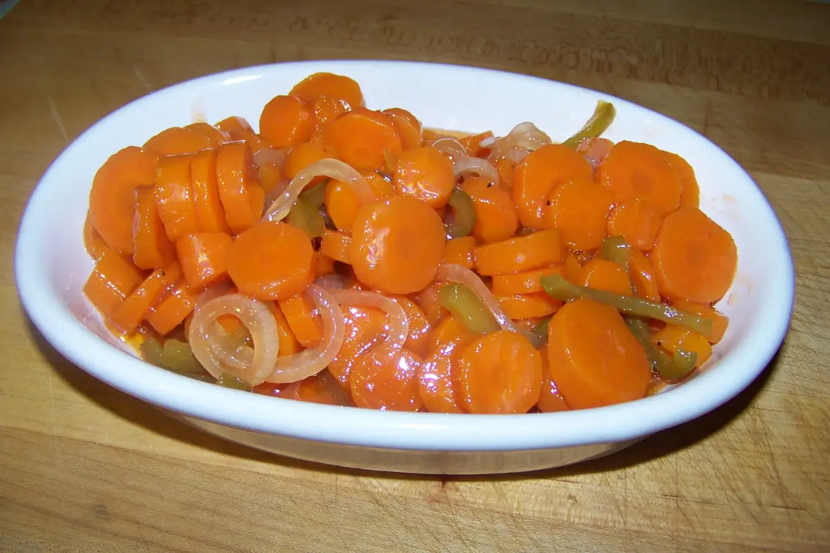 Marinated Carrot Salad, Sweet and Tangy Carrot Dish, Classic Carrot Salad Recipe