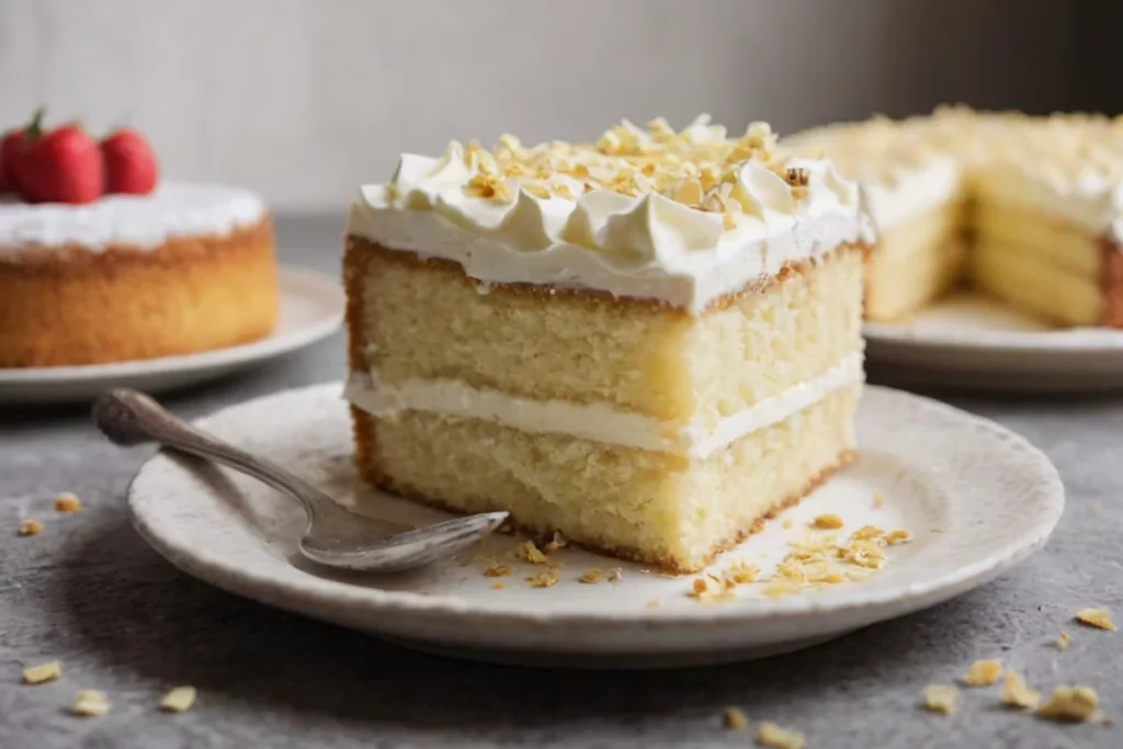 Butter vs. Vanilla Cake