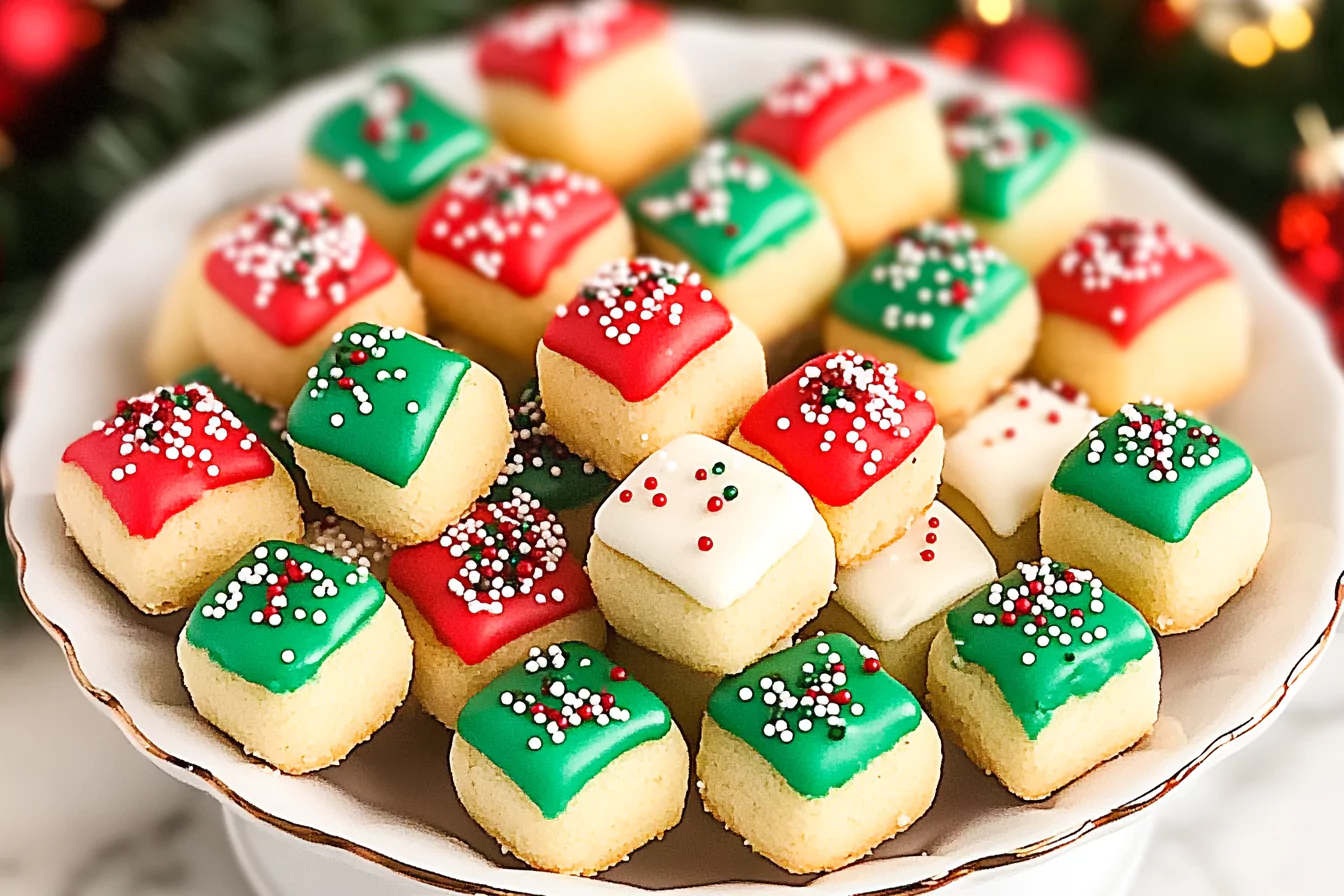 Christmas Sugar Cookie Bites