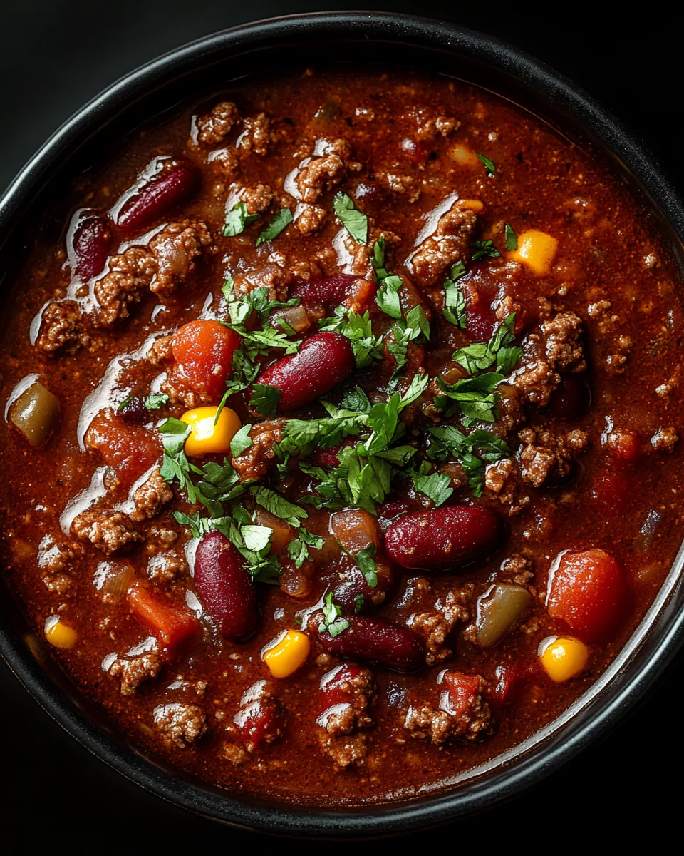 First Place Chili Recipe