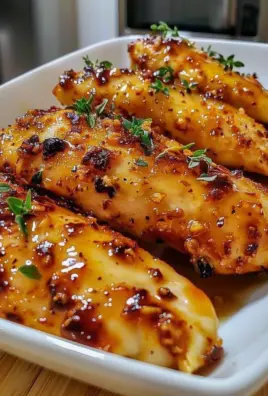 Air Fryer Honey Butter Garlic Chicken Tenders