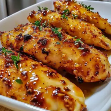 Air Fryer Honey Butter Garlic Chicken Tenders