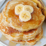 Brown Sugar Banana Pancakes