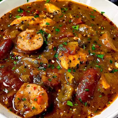 Cajun Chicken and Sausage Gumbo