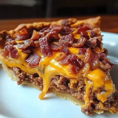 Carnivore Bacon Cheeseburger Pie Recipe