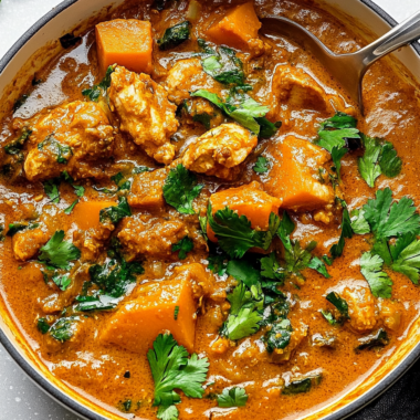 Chicken Sweet Potato Curry