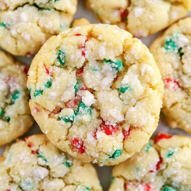 Christmas Gooey Butter Cookies