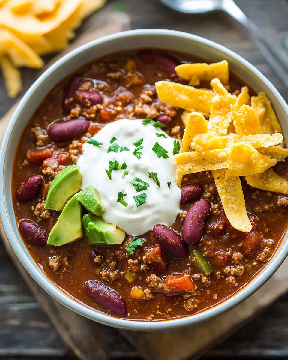 Classic Slow Cooker Chili