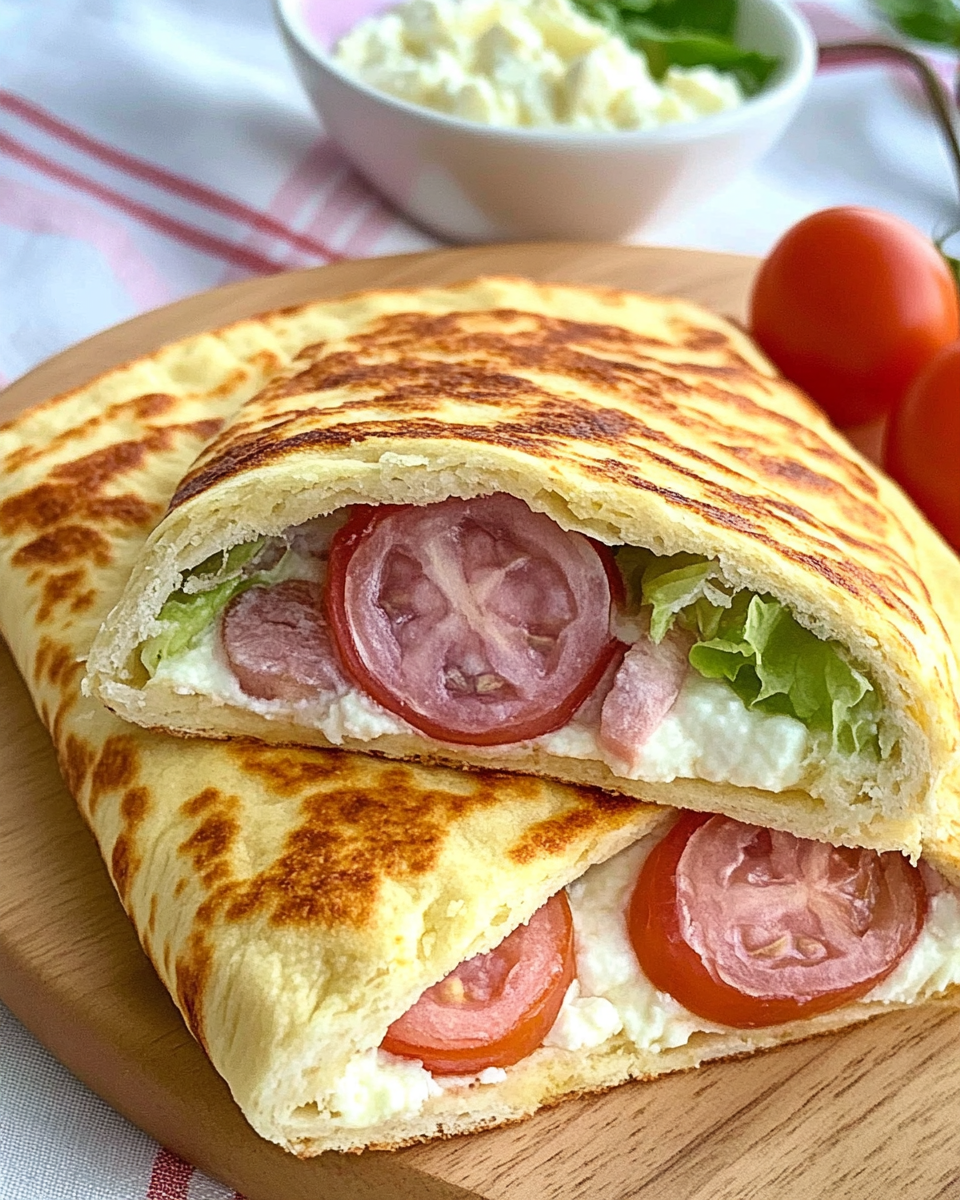 Cottage Cheese Flatbread