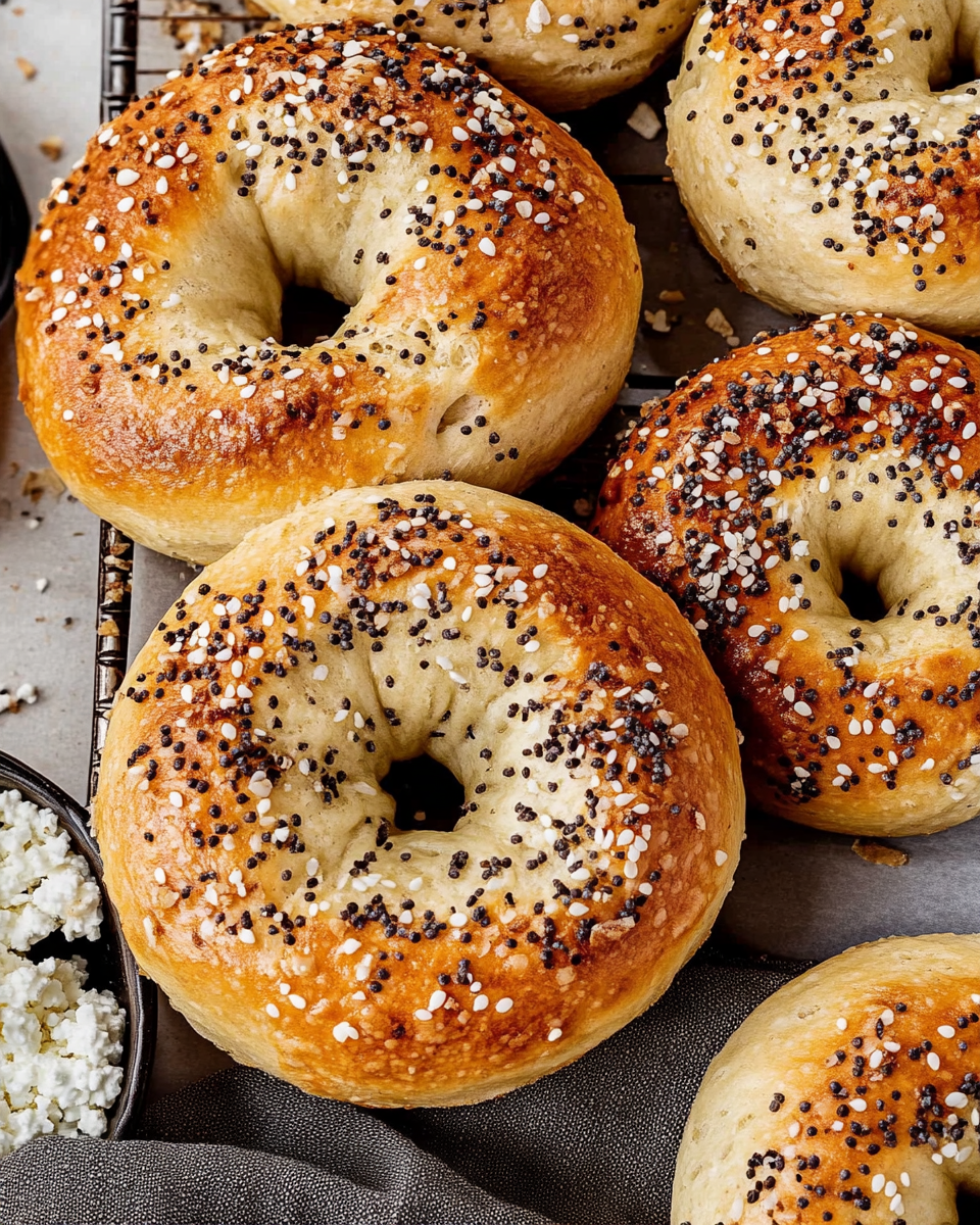 Cottage Cheese Protein Bagels