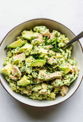 Creamy Avocado Tuna Salad