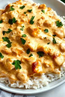 Creamy Smothered Chicken and Rice