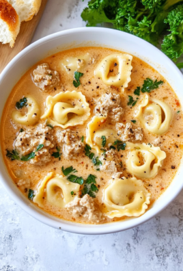 Creamy Tortellini Soup