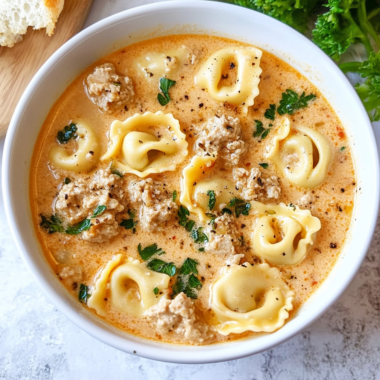 Creamy Tortellini Soup