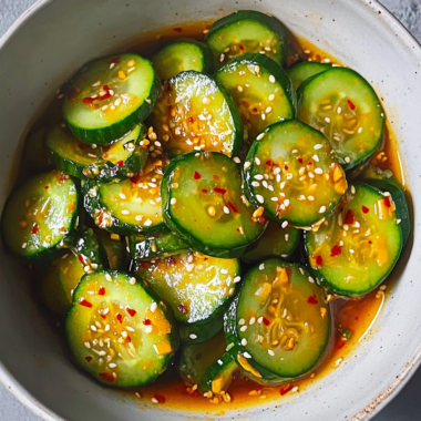 Easy Asian Cucumber Salad