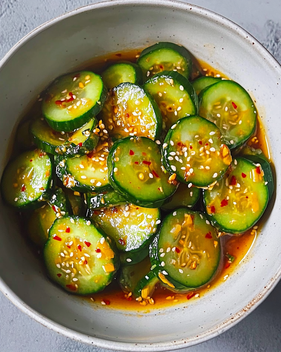 Easy Asian Cucumber Salad