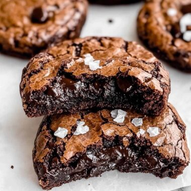 Fudgy Chewy Brookies (Browkies)