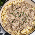 Ground Beef Stroganoff