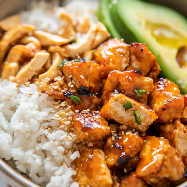 Hot Honey Chicken Bowls