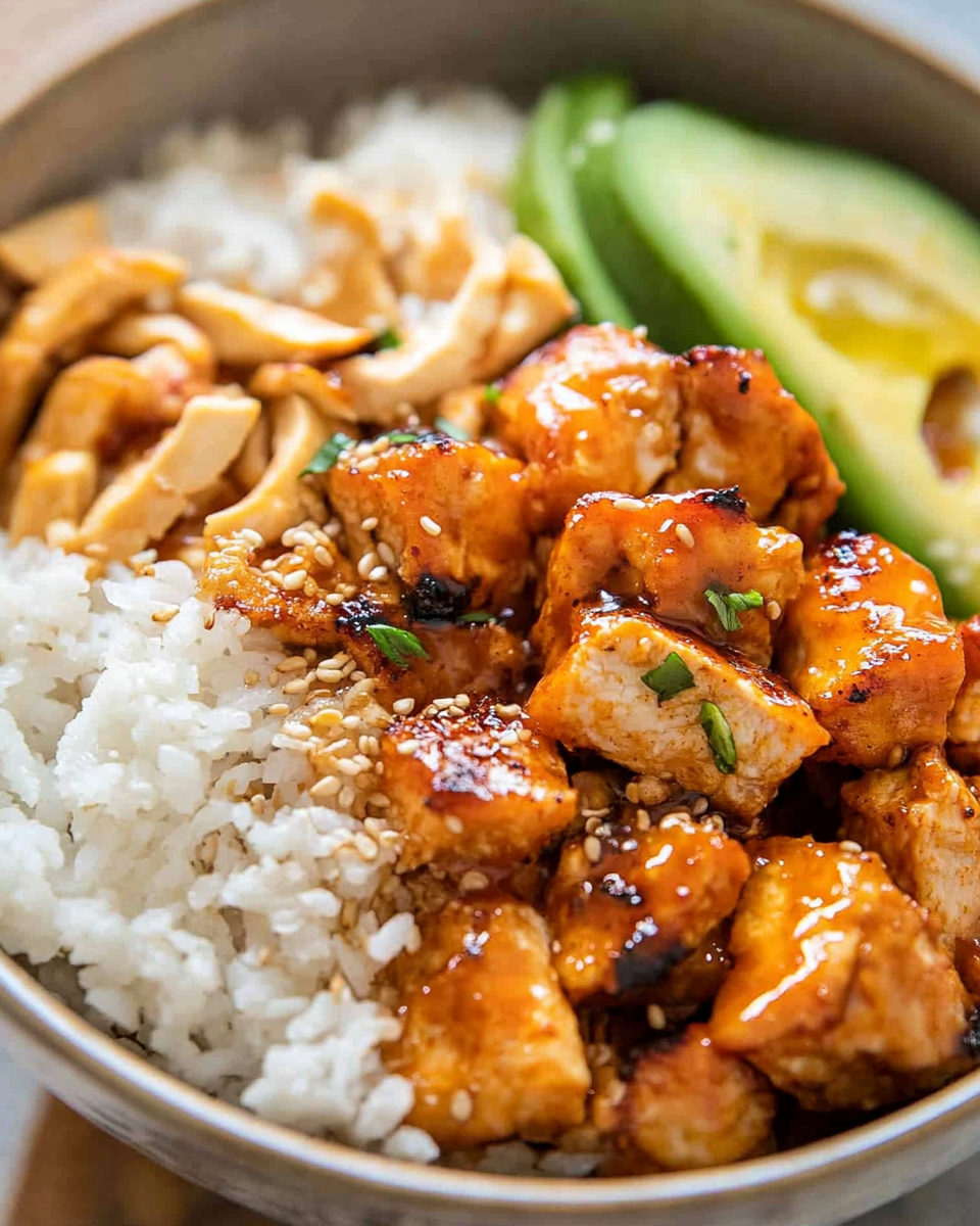 Hot Honey Chicken Bowls