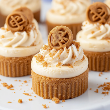 Mini Biscoff Cheesecakes