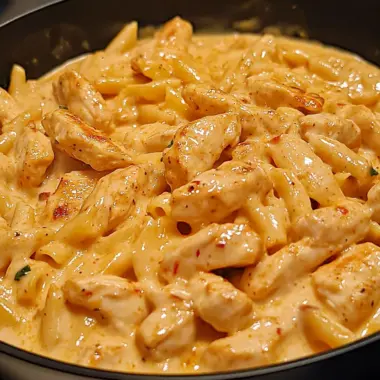 One-Pot Creamy Cajun Chicken Alfredo