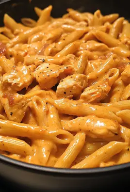 One-Pot Creamy Cajun Honey BBQ Chicken Pasta