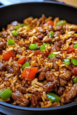 One-Skillet Smoky Honey Chili Beef Rice