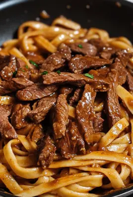 One-Skillet Spicy Honey BBQ Steak Pasta Recipes