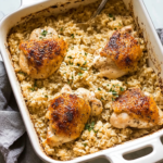 Oven-Baked Chicken and Rice