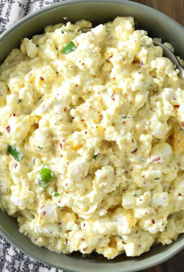 Simple Cottage Cheese Egg Salad