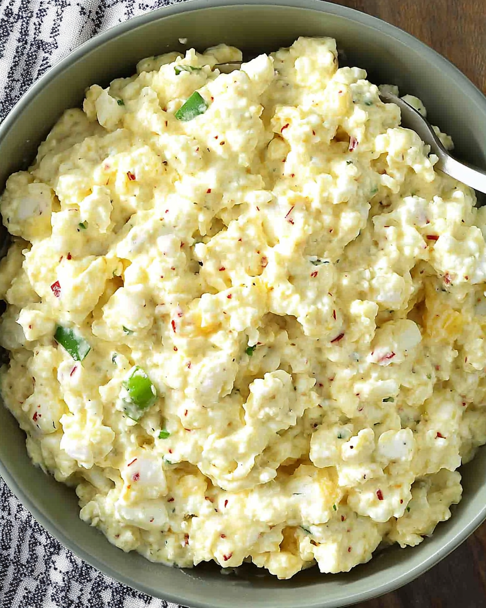 Simple Cottage Cheese Egg Salad