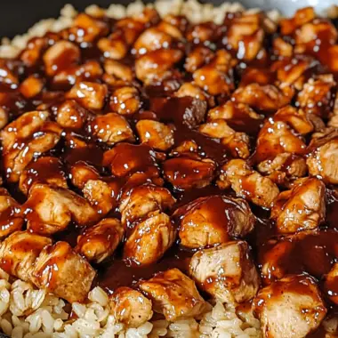 Smoky Chipotle BBQ Chicken and Rice Skillet