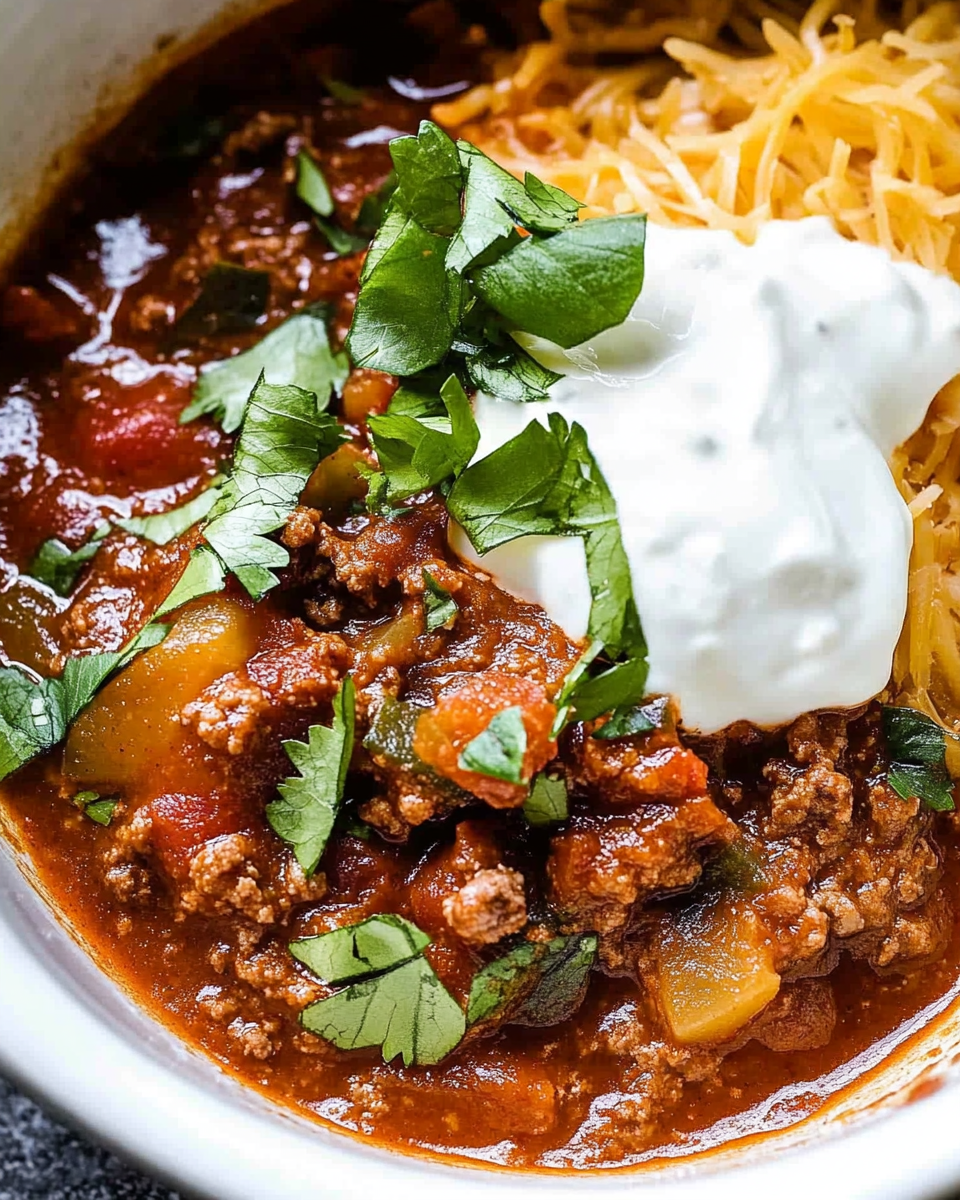 Texas No Beans Chili