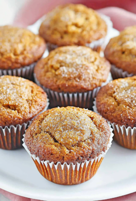 The Best Homemade Pumpkin Muffins