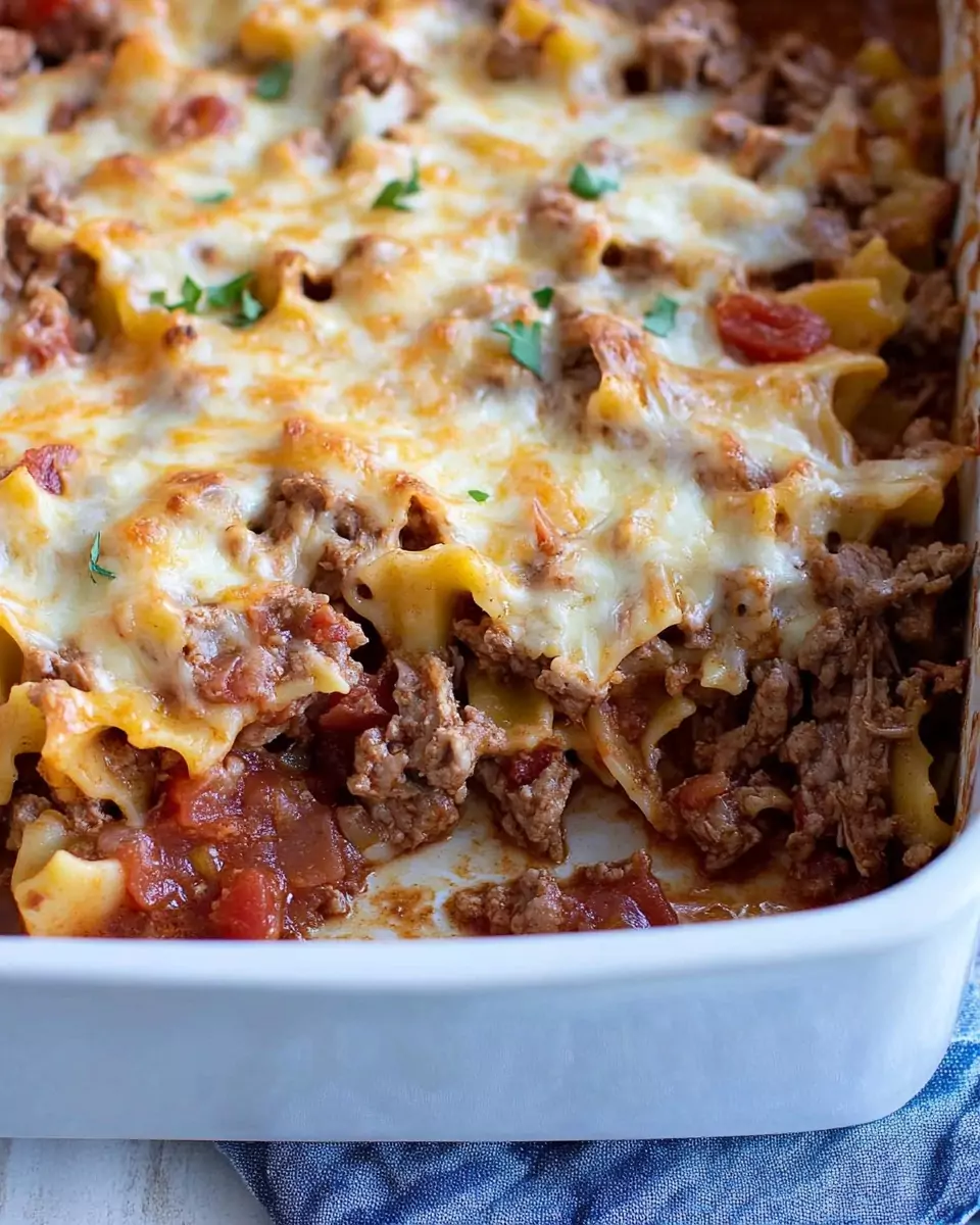 Beef Lombardi Casserole