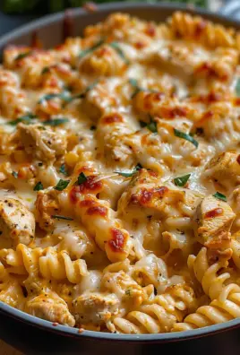 Creamy Cajun Chicken Pasta Bake