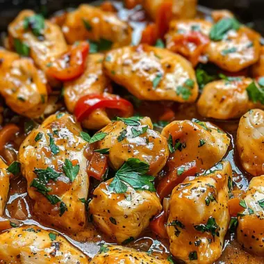 Creamy Texas Roadhouse Butter Chicken Skillet