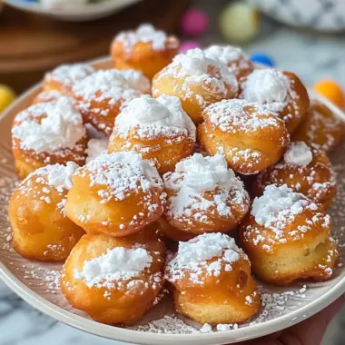 Funnel Cake Bites Recipe