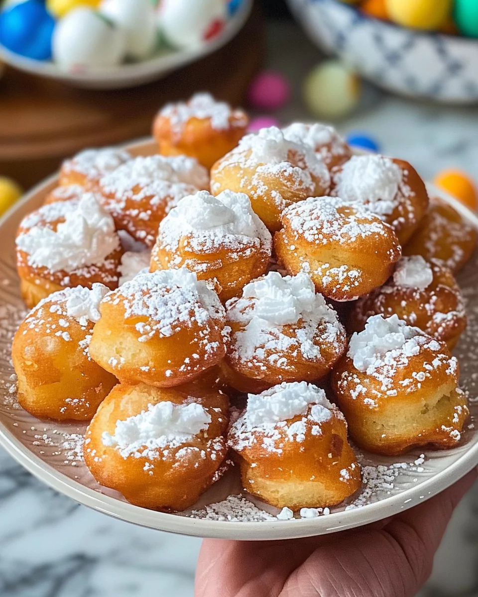 Funnel Cake Bites Recipe