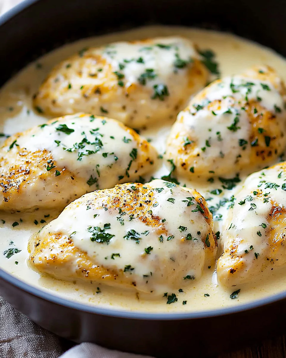 Creamy Garlic Parmesan Chicken