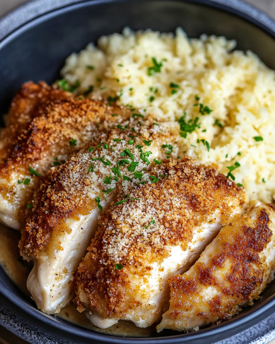 Parmesan Crusted Chicken