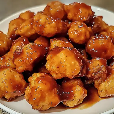 Air Fryer Crispy Honey BBQ Chicken Bites