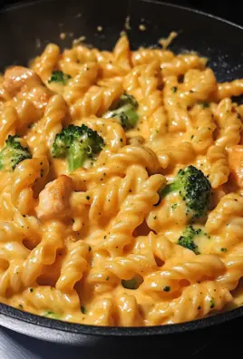 Cheesy Ranch Chicken and Broccoli Pasta Skillet