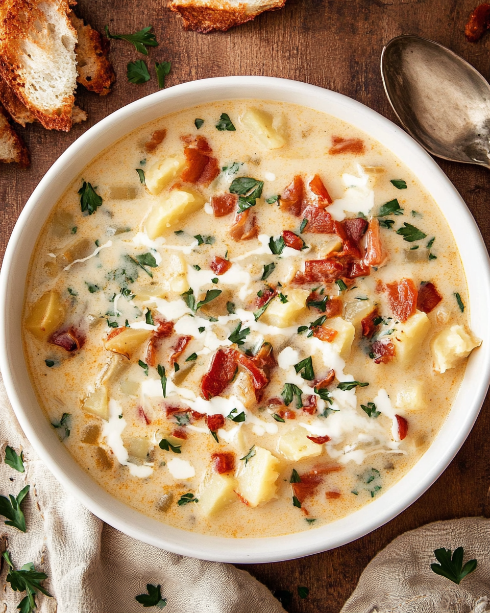 Copycat Outback Loaded Baked Potato Soup