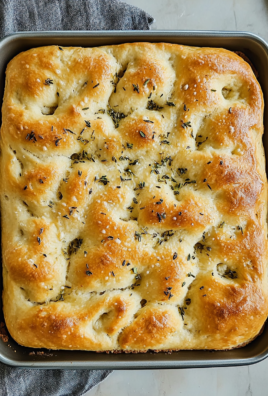 Easy Homemade Focaccia Bread