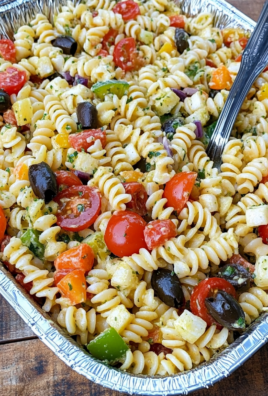 Pasta Salad For A Crowd