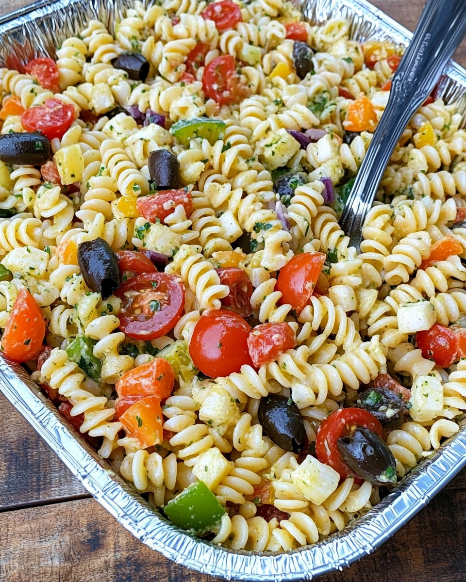 Pasta Salad For A Crowd