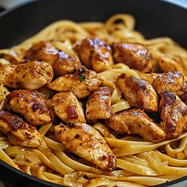 Spicy Cajun Chicken and Linguine in One-Pan Wonder