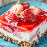 Strawberry Pretzel Jello Salad